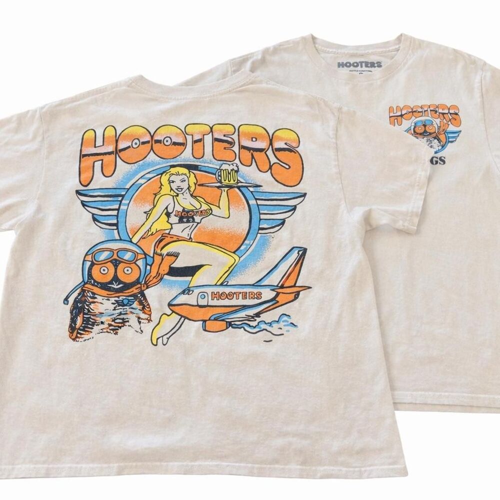 Off-white Men's White and Cream T-shirt